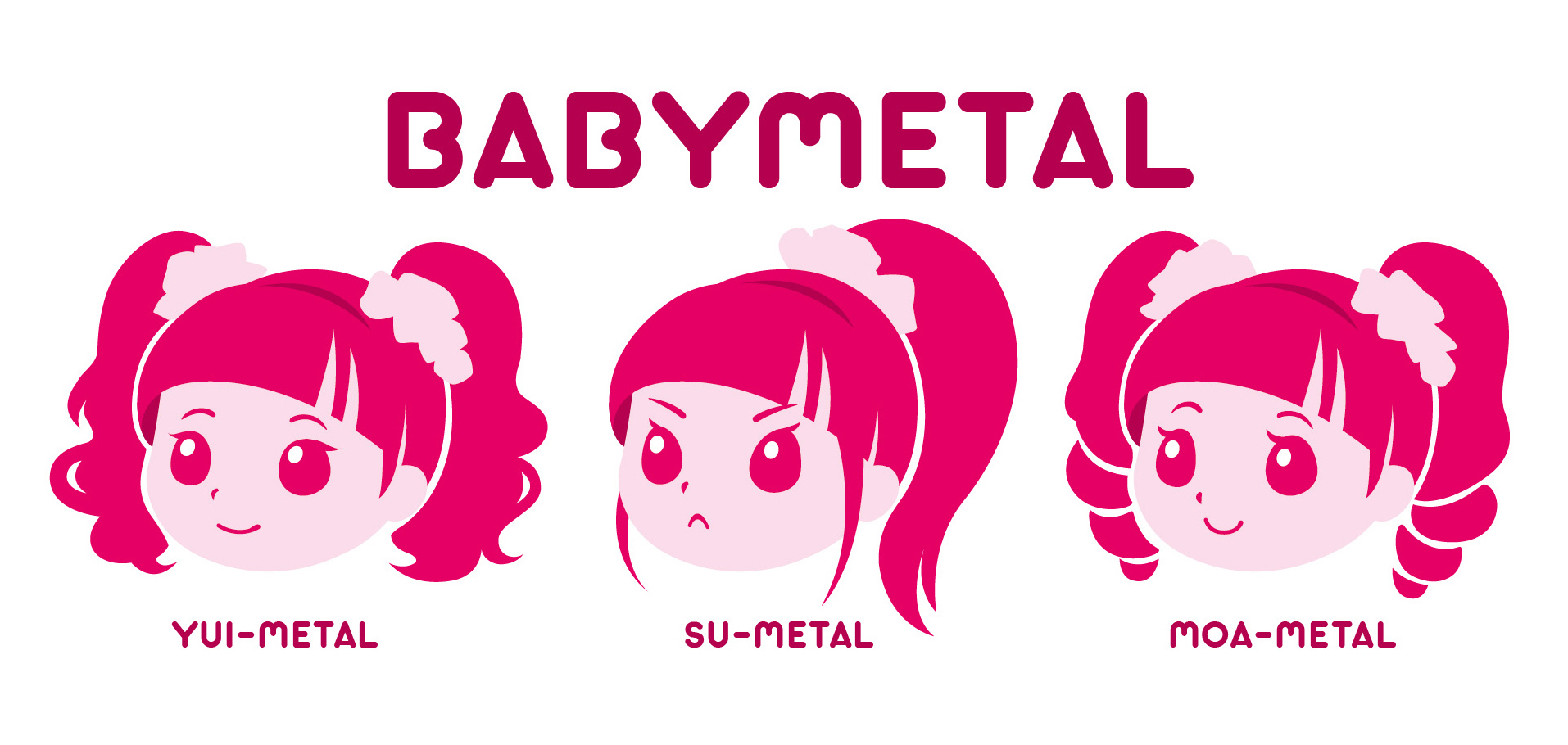 BABYMETALアイコンイラスト メイン画像