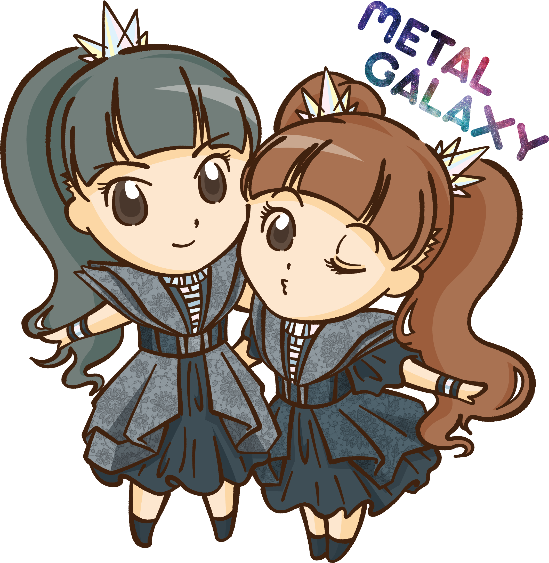 BABYMETALメタルギャラクシーイラスト メイン画像