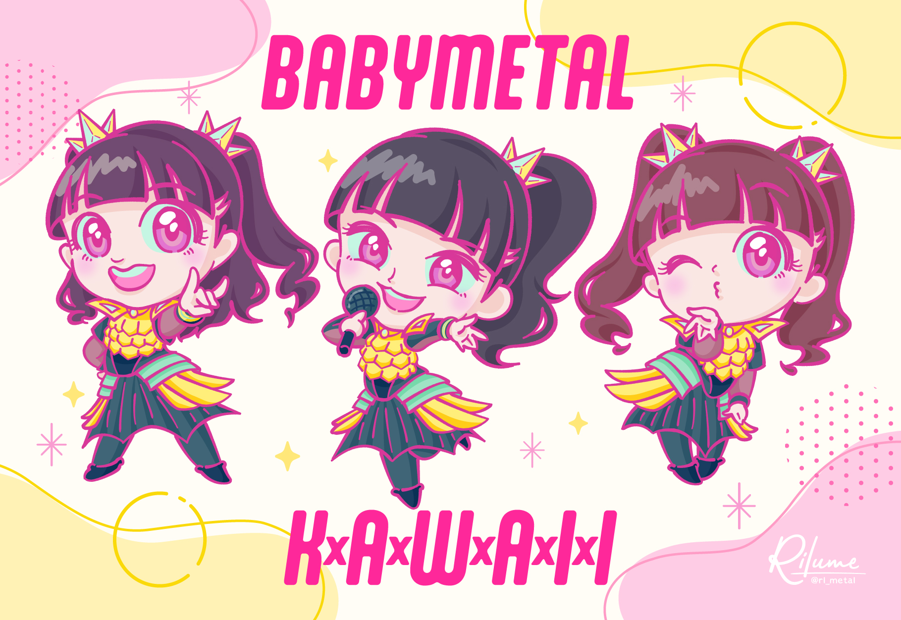 BABYMETAL KAWAII_RGB